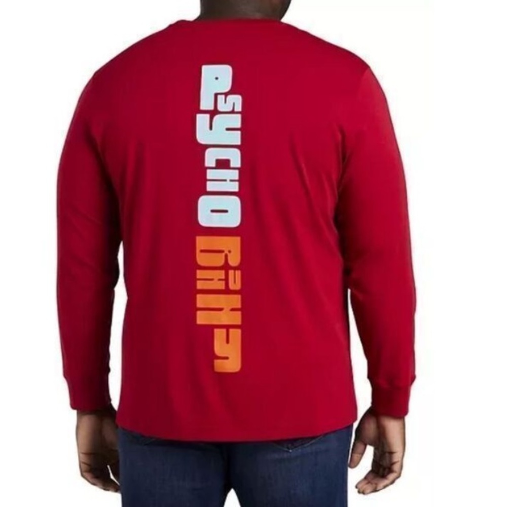 Psycho Bunny Lyon Flocking Long Sleeve Shirt 4